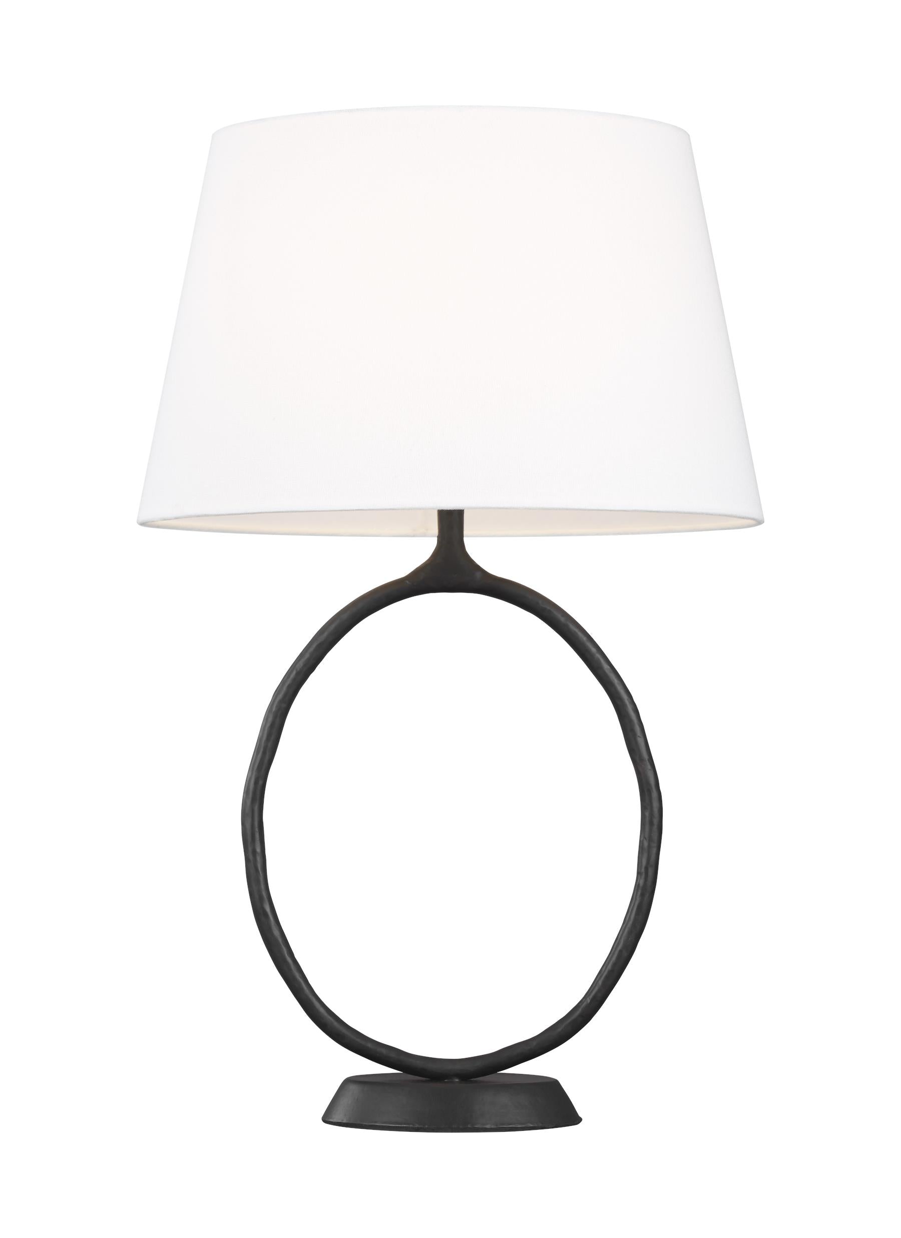 INDO 1L table lamp, Aged Pewter finish - ET1001AI