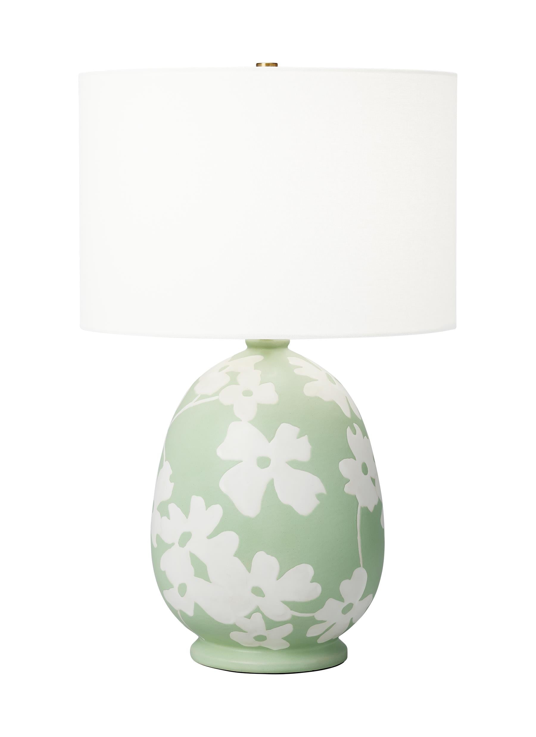 LILA 1L table lamp, Semi-Matte Green - HT1001WLSMG1